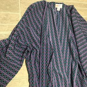 LuLaRoe Lindsay Med NWT purple